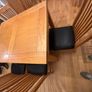 Solid Oak Extending Dining Table and 6 Chairs Set Image 4