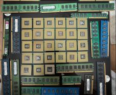 Massive Lot Of Pc Ram & Cpu Processors