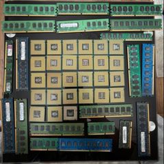 Massive Lot Of Pc Ram & Cpu Processors