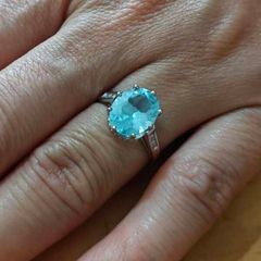 Sterling Silver Ring - Size M - Stamped for Silver (S70)