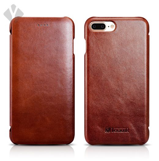 iPhone 7 Plus Curved Vintage Leather Case