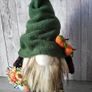 Handmade Gnomes. Autumn decoration. Key rings pumpkin or  Gnome. Image 6
