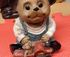 Teddy bear ornament