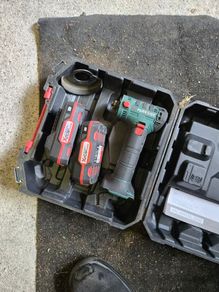 Broken Parkside Cut Off tool and batteries