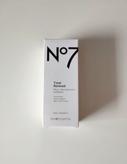 No7 Total Renewal micro - dermabrasion Exfoliator - New