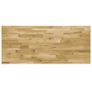 Table Top Solid Oak Wood Rectangular 44 mm 120x60 cm Image 4