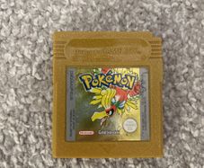 Pokemon gold (authentic & new battery)