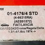 Fiat 131 132 , Lancia Delta Beta Big end Bearing set Standard Image 4
