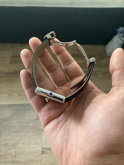 Tank style watch