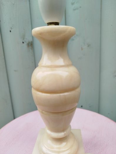 Vintage Alabaster Lamp