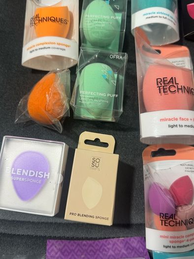Different brand brand new makeup sponges