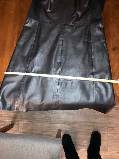 FINAL PRICE DROP Genuine leather dress. Was originally 339  euro. in Marks and Spencers