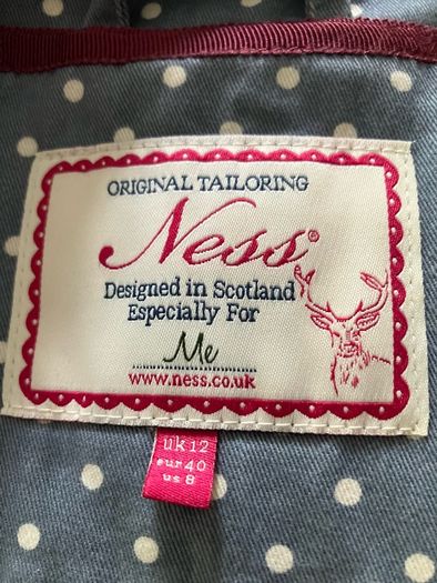 Ness blue coat