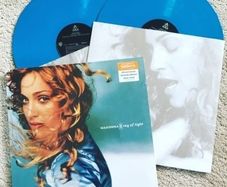 Madonna Ray of Light Blue Double vinyl Sealed