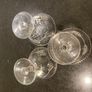 Stuart crystal etched  champagne Coupes Fabulous Image 5