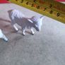 SET OF 2 Little Lamb Standing TOYS. Image 3