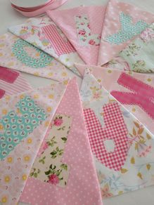 Beautiful Vintage Style Buntings Girl/boy