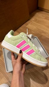 Adidas Campus 00s Green & Pink UK 4