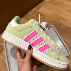 Adidas Campus 00s Green & Pink UK 4