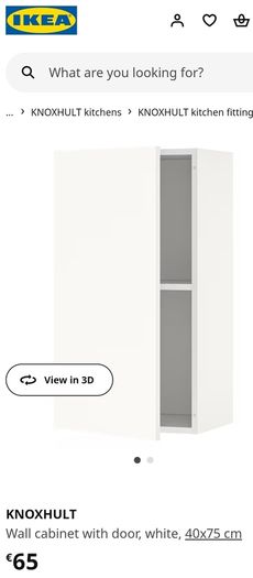IKEA Knoxhult doors for kitchen  wall cabinets