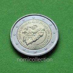Portugal 2019 year Uncirculated 2 Euro coin.