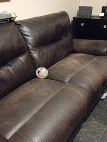 3 seater leather couch