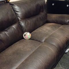 3 seater leather couch