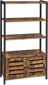 _Bookcase with 3 Shelves, Industrial Design