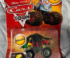 Disney Pixar Cars Toon Mattel Deluxe #23 Rasta Carian Monster Truck Mater NIB