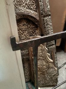 A Pair Of Antique Reclaimed Wrought Iron Trestle Legs