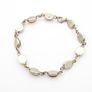 Sterling Silver & Multicolour Natural Baltic Amber Bracelet Image 3