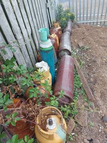 14 Free Empty gas barrels in bray
