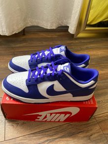 Nike Dunk Low Concord White Purple Leather UK14 / EU49.5