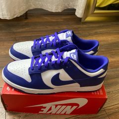 Nike Dunk Low Concord White Purple Leather UK14 / EU49.5