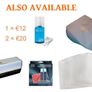 10 x BLAKE SLEEVES! 7 Inch 45RPM Singles Vinyl Record Covers Crystal CLEAR plastic Outer sleeves - SEALED FLAP Image 3