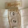 MONSOON White Linen Trousers 16 New Image 4