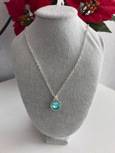 Silver Plated Crystal Necklace