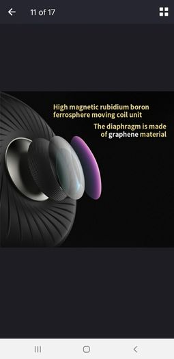 1 Pc Dual-Dynamic 3.5mm Noise Isolation sports earphones with microphone