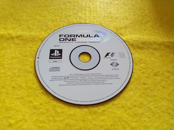 Formula 1 2000 F1 PlayStation1 Ps1 PlayStation 2 ps2 games Original
