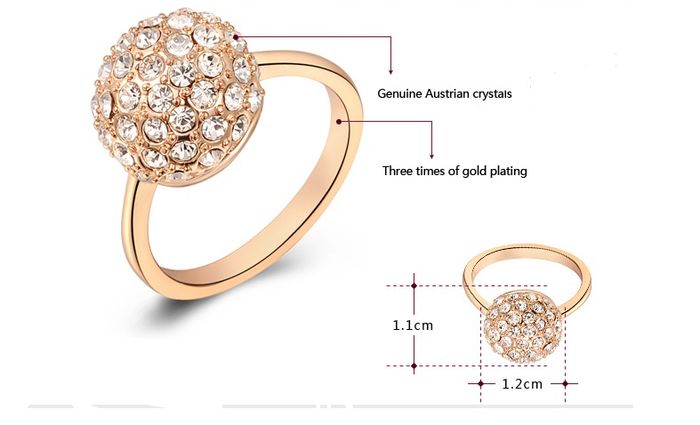 Rose Gold Plated Ring