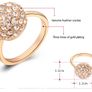 Rose Gold Plated Ring Image 6