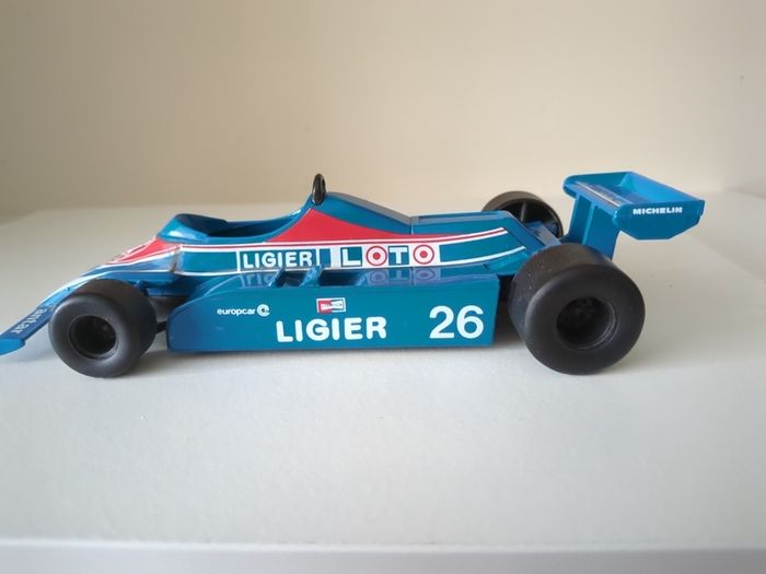 Vintage Polistil Talbot Ligier JS 17 F1 Die-Cast Model 1:23 Scale