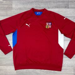 Vintage Y2K Puma Czechia Czech Republic Sweatshirt Mens XL
