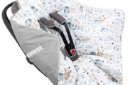 car seat blanket velvet / minky