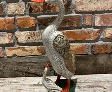 decoration Goose wood