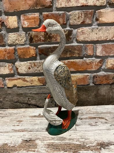 decoration Goose wood