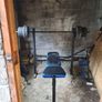 Weightlifting Bench, Barbell, Dumbells and 50kgs of weights Image 2