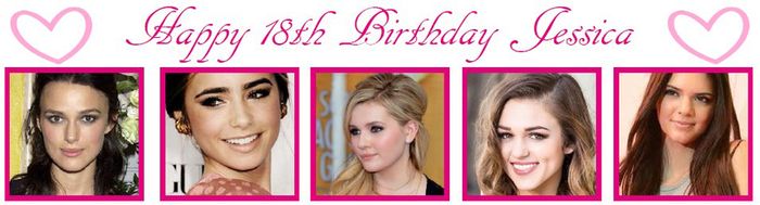 Personalised Birthday Party Banner with Photo