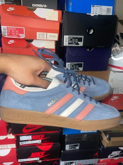 Adidas Gazelle Indoor Blue Blink and Wonder Clay IG1640