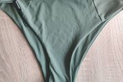 Brand new Zaful khaki high waisted high leg swimwear bottoms size UK12 EU40 Postage included